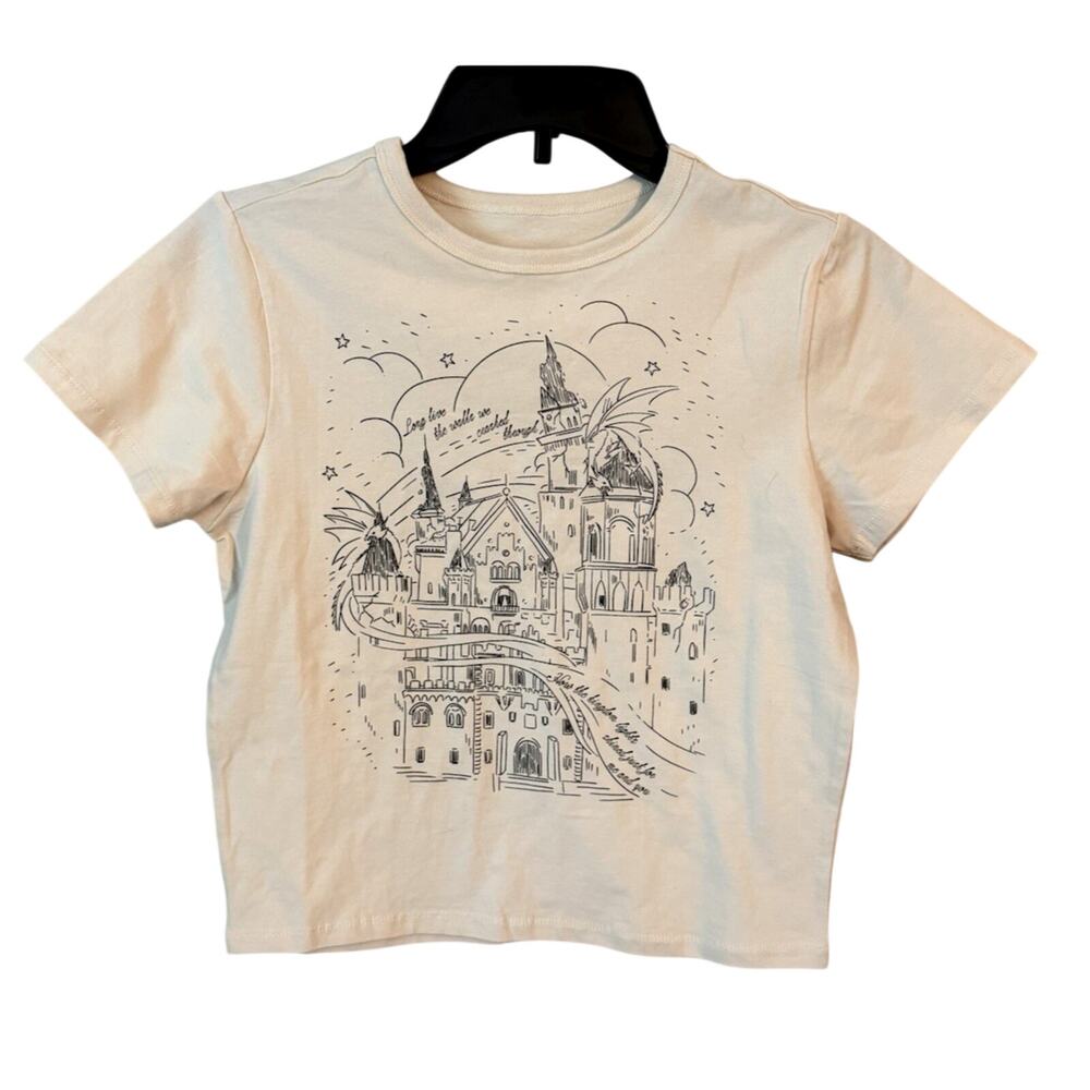 Taylor Swift Speak Now Taylor's Version Castle Graphic T Shirt Size Medium